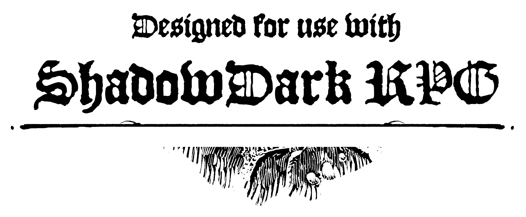 Shadowdark Black Logo